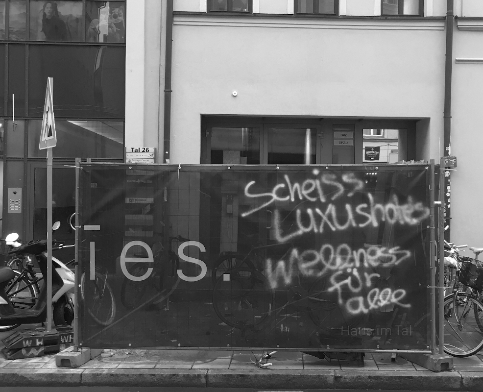 "Scheiss Luxushotels Wellness für alle"